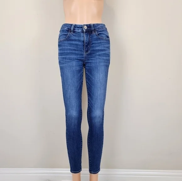 American Eagle next level stretch hi-rise jegging Jeans pants - Picture 2 of 11
